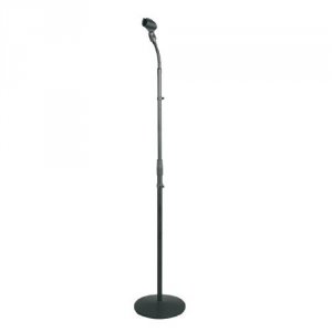 Pyle PMKS32 Pro(r)  Universal Compact Base Microphone Stand With Adjus