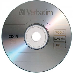 Verbatim 97955 (r)  700mb 80-minute Cd-rs, 10 Pk