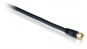 Rca RA38950 Vh606r Rg6 Coaxial Cable (6ft; Black)