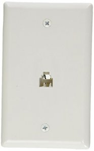 Voxx PERCATP247WHR Rca(r) Tp247whr Phone Jack Wall Plate