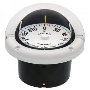 Ritchie HF-742W Hf-742w Helmsman Compass - Flush Mount - White