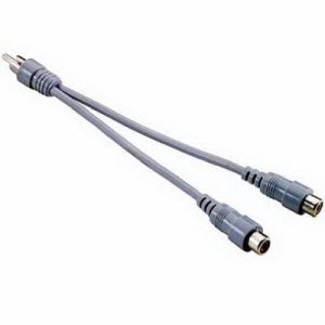 Voxx PERCAAH25R Rca(r) Ah25r Rca Y-adapter (1 Male To 2 Females)