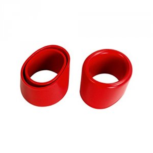 Big KT51073 Big Jon Rod Holder Caps - Red - 2-pack