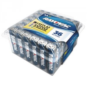 Rayovac 81536PPK (r) 815-36ppf Alkaline Batteries Reclosable Pro Pack 