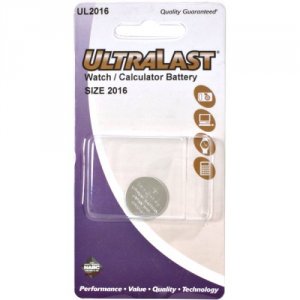 Ultralast PEDOTUL2016 (r) Ul2016 Ul2016 Cr2016 Lithium Coin Cell Batte