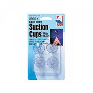 No 7500-77-1043 7500-77-3040 Suction Cups With Hooks, 4 Pk