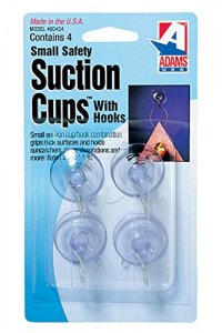 No 7500-77-1043 7500-77-3040 Suction Cups With Hooks, 4 Pk