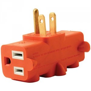 Axis YLCT-10 Axis(tm) Ylct-10 3-outlet Heavy-duty Grounded Adapter