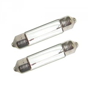 Perko 0072DP1CLR Double Ended Festoon  Bulbs - 24v, 10w, .40a - Pair