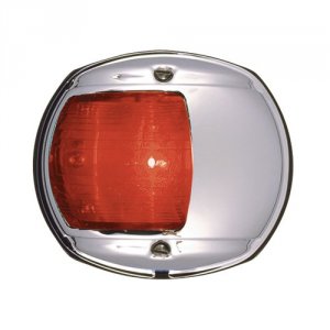 Perko 0170MP0DP3 Led Side Light - Red - 12v - Chrome Plated Housing