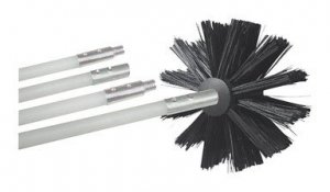 Deflecto PEDEFDVBRUSH12K (r) Dvbrush12k6 12ft Dryer-duct Cleaning Kit