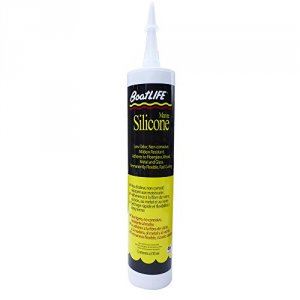 Boatlife 1152 Silicone Rubber Sealant Cartridge - Black