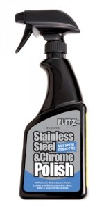 Flitz SS 01306 Stainless Steel  Chrome Polish - 16 Oz. Spray