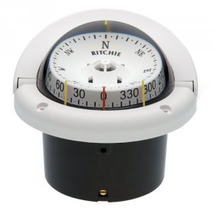 Ritchie HF-743W Hf-743w Helmsman Compass - Flush Mount - White