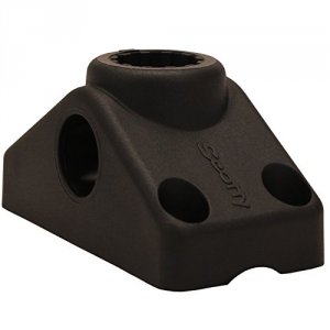 Scotty 241-BK Scotty 241 Combination Side Or Deck Mount - Black