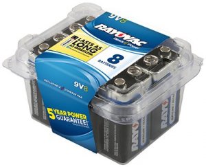 Rayovac A1604-8PPK (r) A1604-8ppf Alkaline Batteries Reclosable Pro Pa