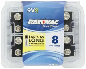 Rayovac A1604-8PPK (r) A1604-8ppf Alkaline Batteries Reclosable Pro Pa