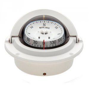 Ritchie F-83W F-83w Voyager Compass - Flush Mount - White