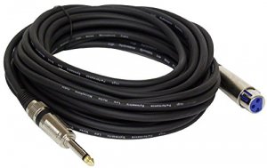 Pyle PPMJL30 Pro(r)  Xlr Microphone Cable, 30ft (14 Male-xlr Female)