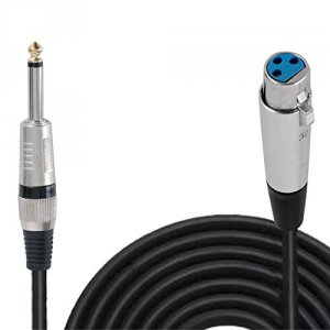 Pyle PPMJL30 Pro(r)  Xlr Microphone Cable, 30ft (14 Male-xlr Female)