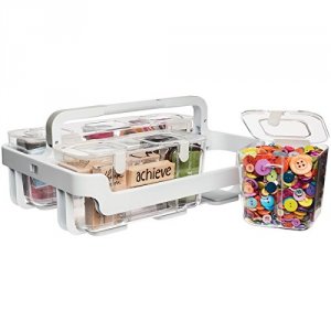 Deflecto 29003CR (r)  Stackable Caddy Organizer