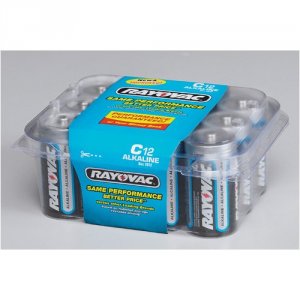 Rayovac 814-12PPK (r) 814-12ppj Alkaline Batteries Reclosable Pro Pack