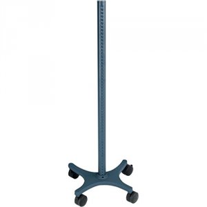 Ergotron ZD2166CG4 Anthro Zido Pole Cart - 150 Lb Capacity - 4 Casters