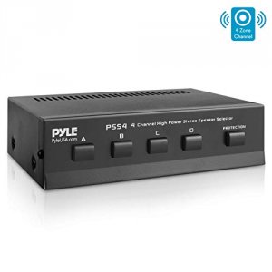 Pyle PSS4 (r)  High-power Stereo Speaker Selector (4 Channels)