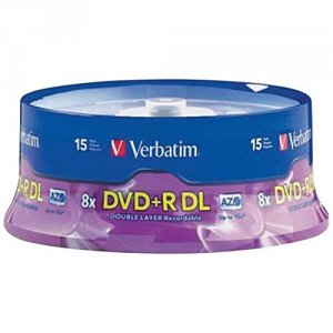 Verbatim 95484 (r)  8.5gb Dual-layer Dvd+rs (15-ct Spindle)