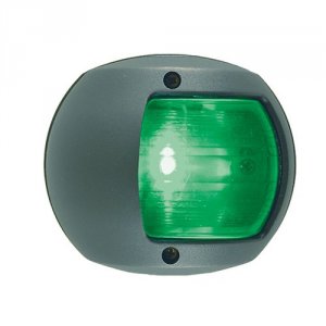 Perko 0170BSDDP3 Led Side Light - Green - 12v - Black Plastic Housing