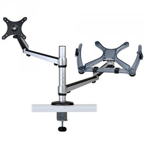 Tripp RA37550 13quot;-27quot; Full-motion Dual Desk Clamp Trpddr1327nb