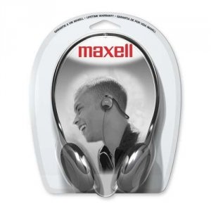 Maxell 190316 Stereo Neckbands - Stereo - Black - Mini-phone (3.5mm) -