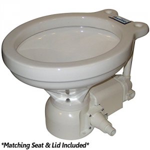 Raritan 160HI012 Sea Era Electric Toilet - Household Style - Integral 