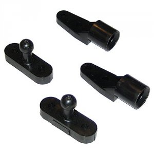 Perko 0559DP Door Catches - Black Nylon - Pair