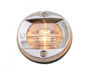 Attwood 6356D7 Attwood Vertical, Flush Mount Transom Light - Round