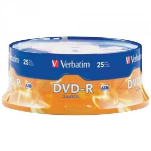 Verbatim 95058 (r)  4.7gb Dvd-rs (25-ct Spindle)