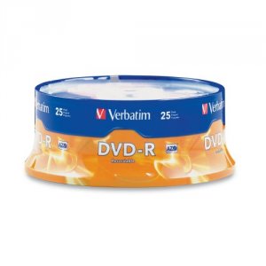 Verbatim 95058 (r)  4.7gb Dvd-rs (25-ct Spindle)