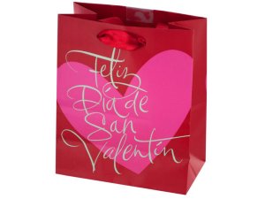 Bulk BH401 Feliz Dia De San Valentin Gift Bag