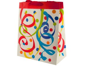 Bulk BH561 Party Streamers Large Gift Bag