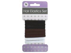 Bulk BI855 Clasp Free Hair Elastics Set