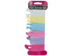 Bulk BI887 Pastel Tied Hair Bands Set