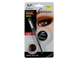 Bulk BI897 Yellow Cream Eyeliner With Brush