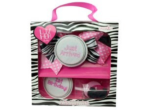 Bulk BI908 Luv Her Baby Pink And Black Gift Set