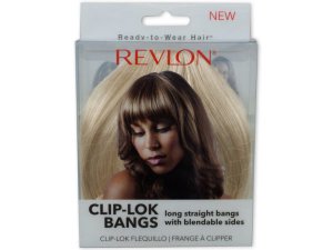 Bulk BI934 Revlon Light Blonde Clip- Lok Bangs