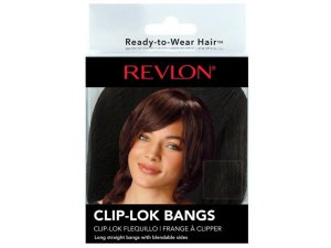 Bulk BI937 Revlon Dark Brown Clip-lok Bangs