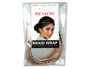 Bulk BI954 Revlon Dark Blonde Braid Wrap