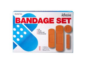 Bulk BI963 100 Pack Bandage Assortment