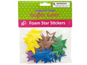 Krafters CC186 Foam Star Stickers