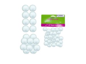 Krafters CC393 Small Foam Craft Balls