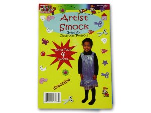 Krafters CC611 Disposable Children039;s Artist Smock Set